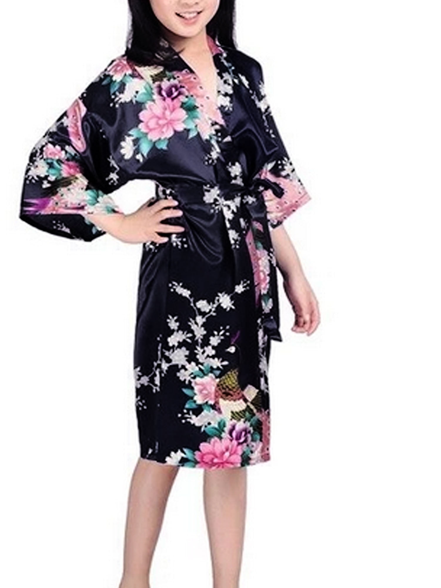 Girls Robes, Floral, Sizes 2T14, Flower Girl Robes, Spa Party