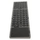thumbnail image 5 of Teclado inalámbrico de 3 pliegues con panel táctil, teclado plegable para tableta, PC, teléfono inteligente, batería integrada B089T, gris y negro, 5 of 5