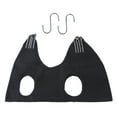 thumbnail image 2 of Professional Pet Grooming Hammock - Durable Small to Medium Dog and Cat Restraint Helper for Nail Trimming and Bathing, Breathable Fabric with Secure S-Hooks for Easy Home Care, Black, L, 2 of 7
