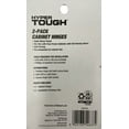 thumbnail image 6 of (2 pack) Hyper Tough Cabinet Hinge,Steel,Satin Nickel, 2 Pack,Assembled Product Depth 6.2 Inch, 6 of 9
