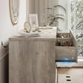 thumbnail image 6 of FANRAL 8 Drawers Dresser for Bedroom,Wood Modern Chest of Drawers with X-Shaped Sturdy Base,Gray Dresser, 6 of 7