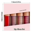 Lizheee Korean Lip Stain Yak Butter Highlighter Makeup Roll on Texture