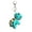 Blue Lobster clasp, variant on Lovely Cartoon Plush Turtle Charm Keychains Cute Plush Ornament Pendant Car Keyring Backpack Decoration Bag Charm