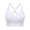 1-White, variant on Arlun Strappy V-Neck Sports Bras for Women Adjustable Thin Shoulder Strap Soft Comfortable Seamless Wireless Bralettes Stylish Supportive Racerback Workout Yoga Bras White XL