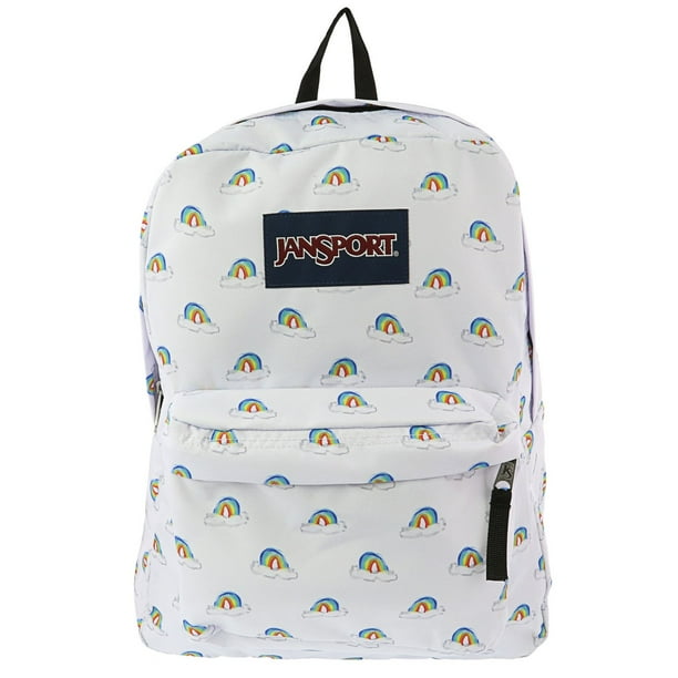 JanSport Jansport Superbreak Fabric Backpack Rainbows