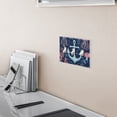 thumbnail image 5 of Yayeee Toggle Light Switch Wall Plate 3-Gang 6.37"x4.48" Decorative Outlet Cover, Light Blue Anchor, 5 of 7