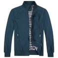 thumbnail image 1 of Cloudstyle Men's Lightweight Casual Jackets Full-Zip Windbreakers Fashion Jackets Outerwear, 1 of 4