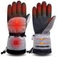 thumbnail image 3 of LargeGrey 3 guantes guantes cálidos para motocicleta senderismo invierno hasta hombres mujeres guantes calefactados y esquí 8 horas nivel impermeable D230, 3 of 5