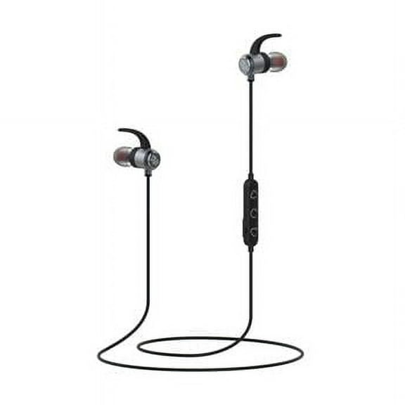 Tidbit W10-Black Wireless Bluetooth Running Workout Headphones Sweat Resistant - Black