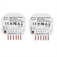 thumbnail image 1 of Módulos de Interruptores Inteligentes WiFi de 4 Vías, Control de Luz Inteligente Tuya, Aplicación de Control Remoto, Regulador de Intensidad para Cortina., 1 of 5