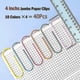 thumbnail image 2 of Jumbo Paper Clips, 50 Pcs 4 Inches Large Paper Clip Holder - Jxlgv-Yvan 26-27s, 2 of 5