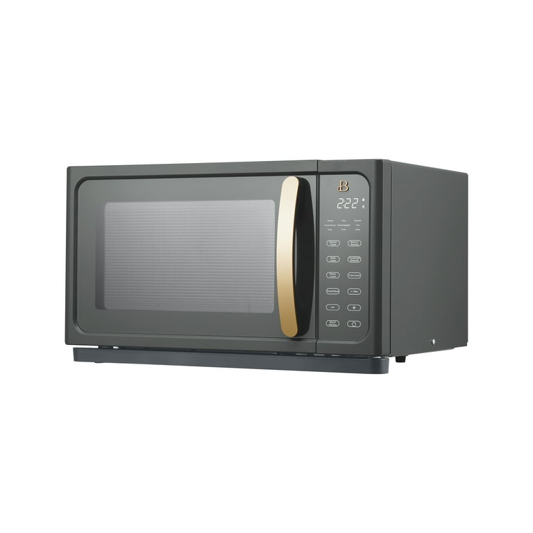 Oster 1.3 Cu. Ft. Stainless Steel with Mirror Finish Microwave Oven wi –  UnitedSlickMart