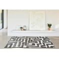 thumbnail image 3 of Luna Meara Gray and Ivory Recycled Polyester Area Rug, 3 of 8