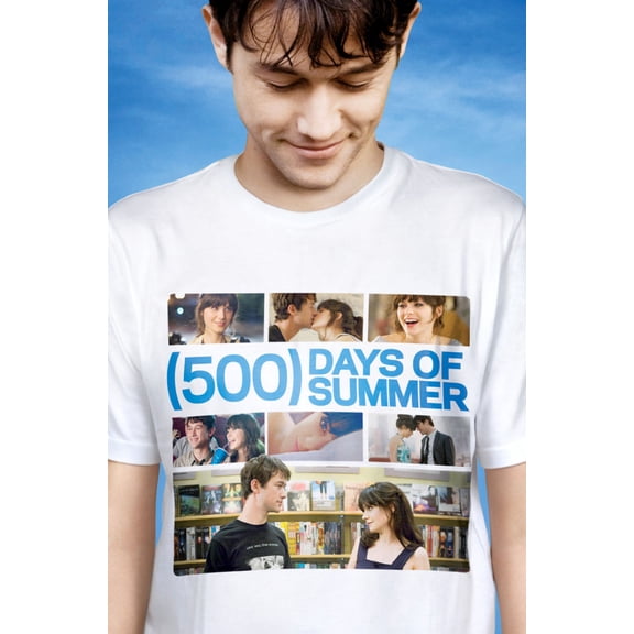 500 Days Of Summer Movie Poster 24x36 Art Decor Art Poster 24x36 Square Adults Poster Time
