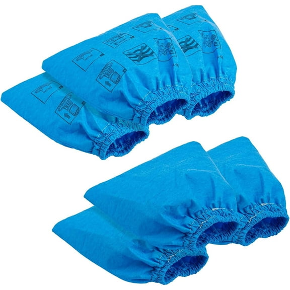 VRC5 - Cloth Filter Fit for Vacmaster 4 - 16 Gallon Wet/Dry Vacuums,6 Pack
