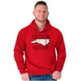 thumbnail image 5 of Always on Top North Carolina Pride Hoodie Sweatshirt Women Men Brisco Brands M, 5 of 6