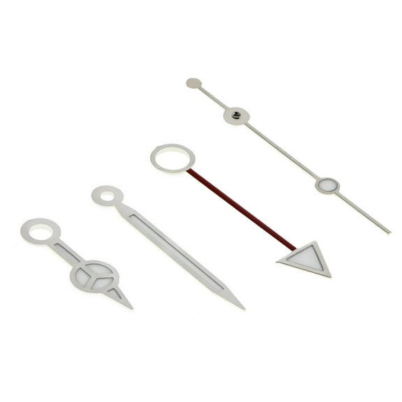 WATCH HAND FOR ROLEX MENS GMT I II QUICKSET 16570 16700 16710 16713 16718 SILVER