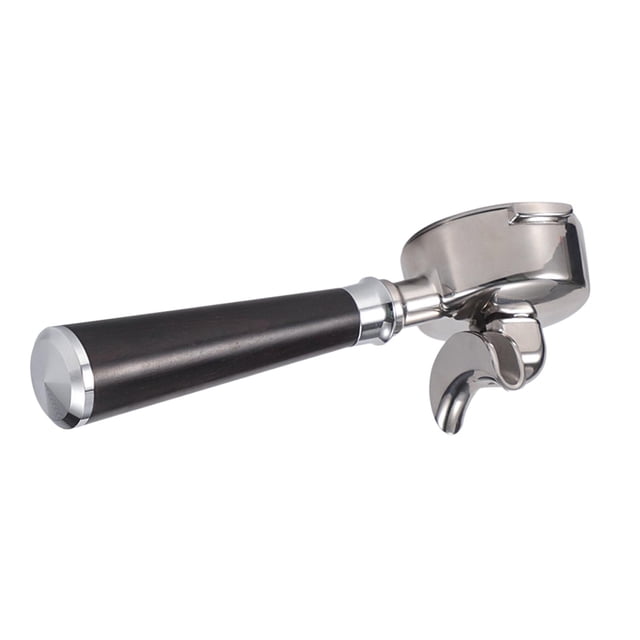 Abbracc Porte-Café Sans Fond 58mm Double Bouche Support Machine à Café Porte-Café Pièces de Rechange