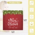 thumbnail image 2 of Dreamtimes Merry Christmas Baby Muslin Washcloths Face Towel, Red Snowflake Grass Burp Cloths Cotton Wipes 5 PCS Infant Wash Cloth for Newborn Boys Girls 12x12 inches, 2 of 7