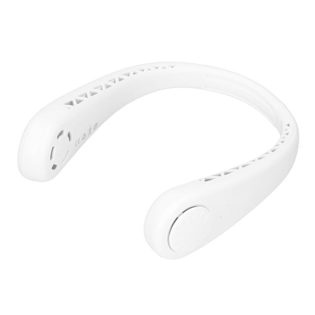 Ventilador de cuello colgante Bling Bling mini enfriador de aire portátil recargable por USB