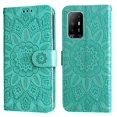 thumbnail image 5 of Funda tipo cartera GANGXUN para OPPO A95 5G , diseño girasol, cuero PU, soporte, cierre magnético, tarjetero, 5 of 5