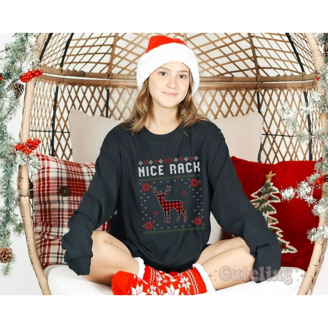 Chandails en Molleton de Noël Amusants pour Couples, Pyjamas de Noël Assortis pour Couple - comme sur l'Image - 2TG