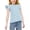 Light Blue, variant on THDHVS Shirts for Girls,Girls Tops,Girls Polka Dot Short Sleeve Tee with Ruffle Hem Black 4-5 Years