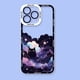 thumbnail image 3 of Funda de teléfono transparente con dibujos animados de cielo estrellado, gato negro, para Samsung Galaxy S24, S23, S22 Ultra, S21, S20 FE, Note 20, 10 Plus, A15, A25, A35, A55, 3 of 5