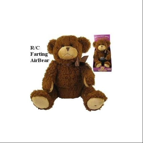 Farting Bear Air Bear 9.5" Teddy Bear Gag Gift (RemoteControl