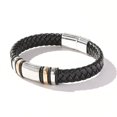 thumbnail image 1 of Pulsera de hombre, pulsera tejida a mano, pulsera de hebilla magnética para mujer, joyería sencilla, 1 of 6