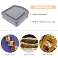 thumbnail image 4 of 4 Pcs Contenants à Sandwich Boîtes à Lunch Boîte de Rangement pour Pain avec Couvercle, 4 of 8