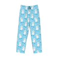 thumbnail image 2 of Fotbe Skating Poodle Fun Men's Pajama Pants,Sleepwear Pants,Pj Bottoms Drawstring And Pockets-Small, 2 of 7