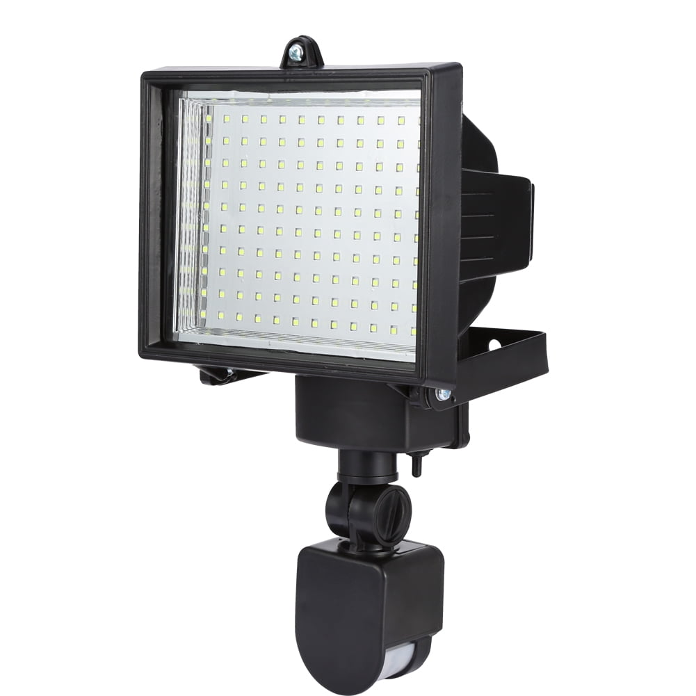 Walfront 60 100 120 Led Solar Lights Outdoor Waterproof Power Motion Sensor Pir Security Lamp For Home