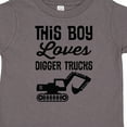 thumbnail image 4 of Inktastic This Boy Loves Digger Trucks Construction Boys Toddler T-Shirt, 4 of 5