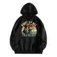 thumbnail image 1 of WEAIXIMIUNG Sweatshirts pour Femmes Grande Taille Sweat à Capuche Décontracté Col Rond Imprimé Animal Lettres Anglaises, 1 of 3