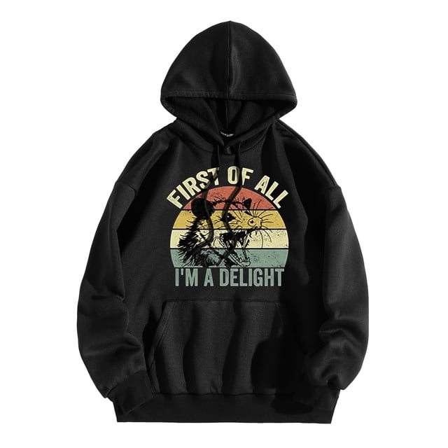 WEAIXIMIUNG Sweatshirts pour Femmes Grande Taille Sweat à Capuche Décontracté Col Rond Imprimé Animal Lettres Anglaises