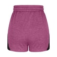 thumbnail image 5 of AherBiu Sweatshorts for Women Lace High Waisted Drawstring Joggers Running Shorts Workout Loungewear, 5 of 6