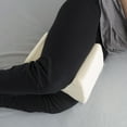 thumbnail image 2 of Remedy Knee Pillow for Side Sleepers - Contoured Memory Foam Leg Pillow for Back Pain Relief, 2 of 7