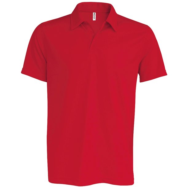 Kariban Proact - Polo Transpirable de manga corta Modelo Performance para caballero/hombre - Verano/ Vacaciones (Gris)