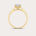 CRITI RORA IGI certified lab-grown diamond women's engagement ring ...