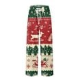 thumbnail image 6 of JGNGSHN Men's Christmas Pajamas Pants Soft Lightweight Pjs Bottoms Sleepwear Bottom Pants with Pocket Drawstring, 6 of 7