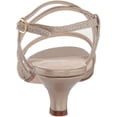 thumbnail image 3 of Touch Ups Womens Maisie Heeled Sandal 8.5 Champagne, 3 of 8