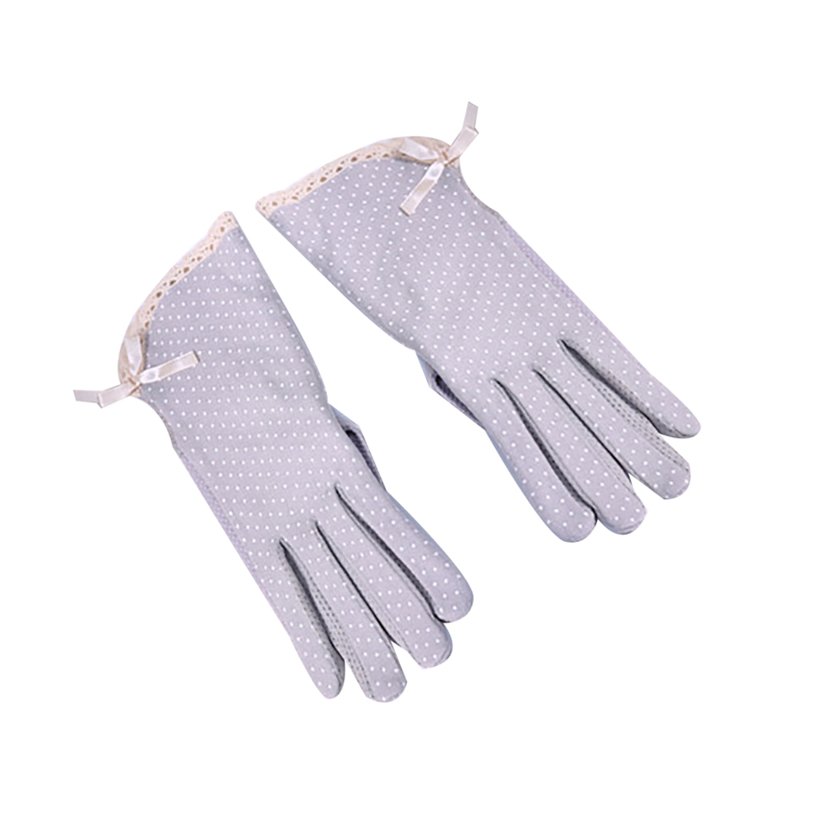 Women Floral Lace Gloves Wedding Party Prom Summer Driving Touch Screen Gloves 