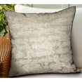 thumbnail image 2 of Plutus 20" x 20" Silvered Rivulet Solid Luxury Outdoor Throw Pillow in Silver, 2 of 3