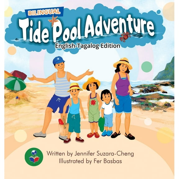 Tide Pool Adventure (English-Tagalog Edition), (Hardcover)