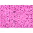 thumbnail image 1 of Ahgly Company Indoor Rectangle Oriental Pink Traditional Area Rugs, 5' x 7', 1 of 4