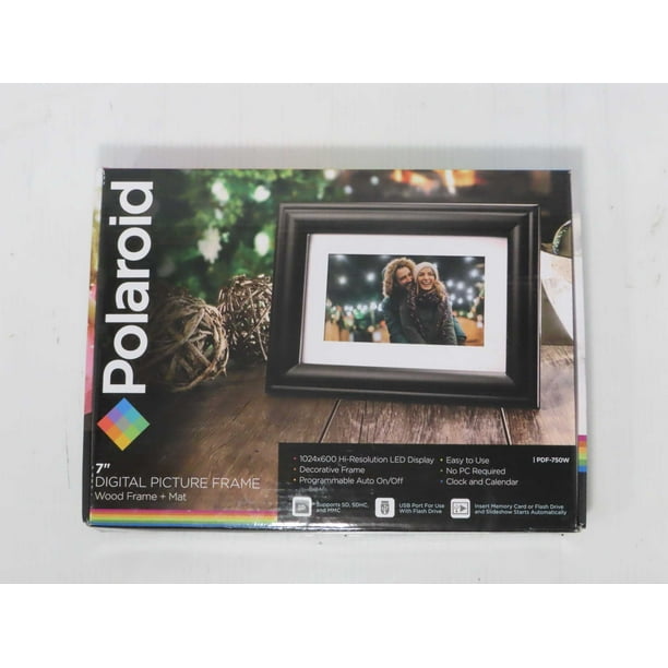 Refurbished Polaroid 7 Digital Picture Frame - Walmart.com - Walmart.com