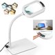 thumbnail image 1 of Lupa Veemagni 10X con luz y soporte - Blanca, 1 of 7