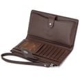 thumbnail image 6 of Wrangler Wallets Women Small Wristlet Wallets, Card Cases & Money Organizers Wallet Bifold with Phone Pocket and Rfid Lining, Coffee, 6 of 6