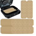 thumbnail image 1 of 100pcs Sheet Air Fryer Paper Liner Rectangle Paper Baking Parchment Paper Mats, 1 of 3